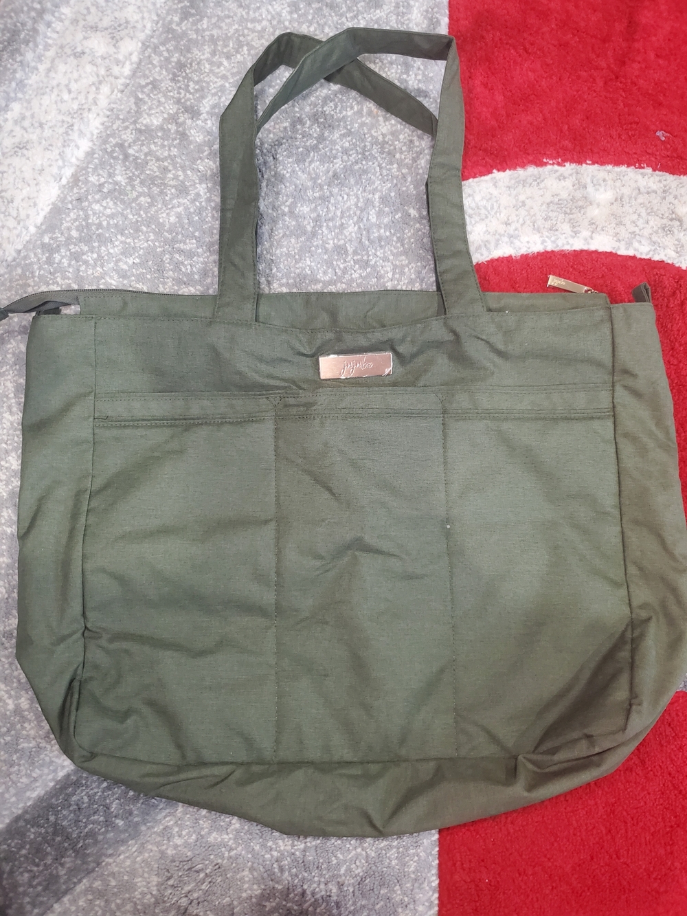 Jujube Large Olive Green Diaper Bag